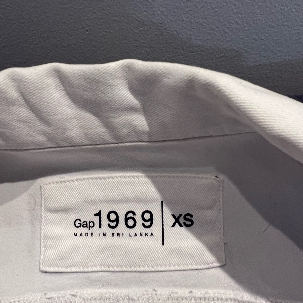 Vintage Gap white Jean jacket - Picture 8 of 10